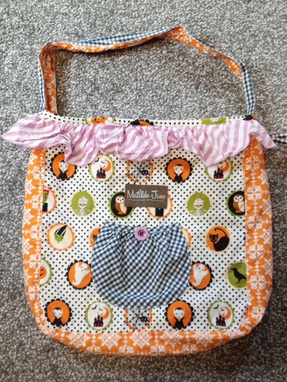 Matilda Jane Something Is Brewing Halloween Trick or Treat Bag